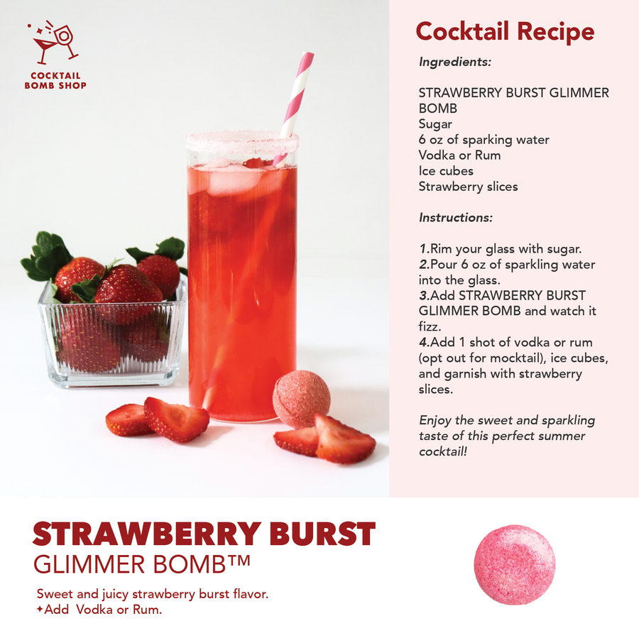 STRAWBERRY BURST - COCKTAIL BOMB