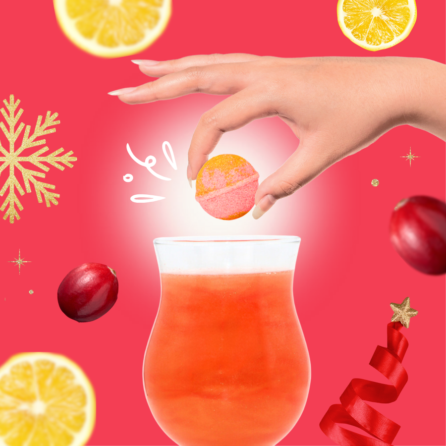 CRANBERRY LEMONADE COCKTAIL BOMB